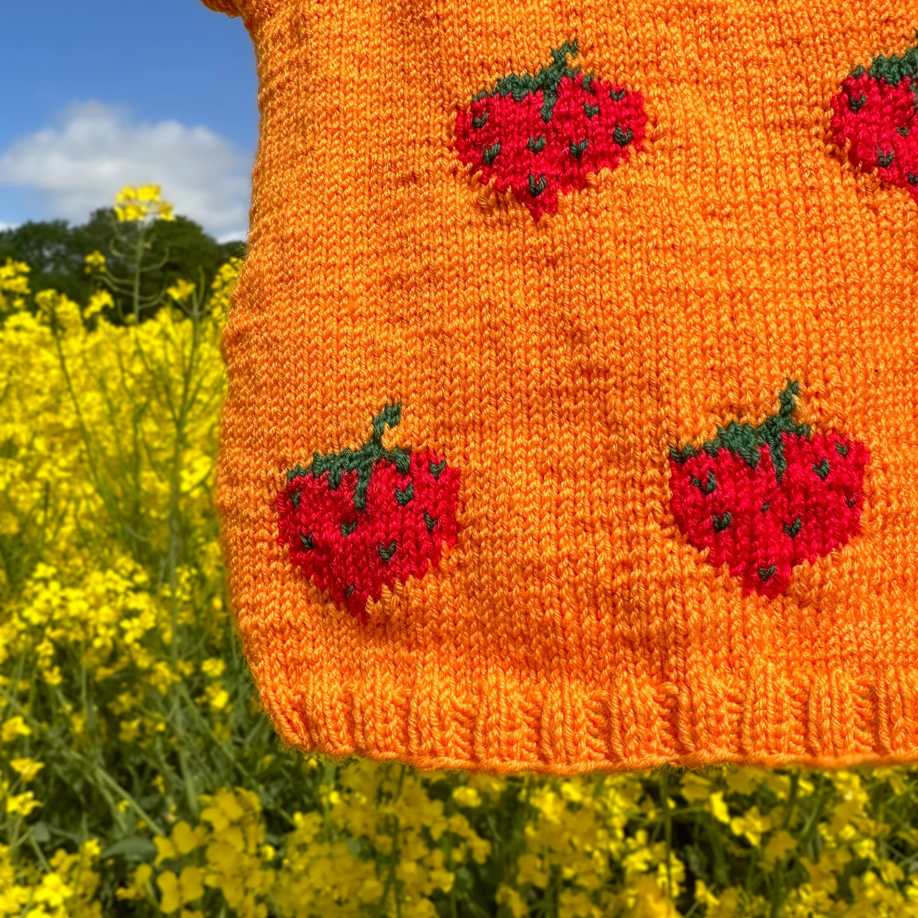 Tutti Frutti Strawberry - Children’s Vest - Image 3